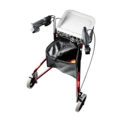 3 Rad Rollator Tri Walker für innen & außen, faltbar, leicht