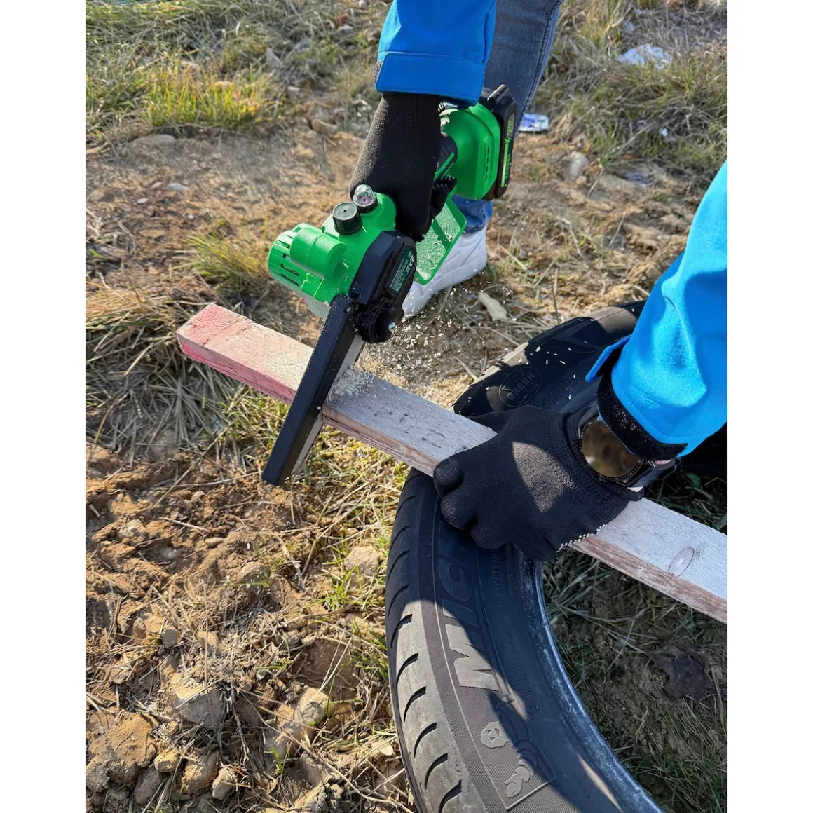 Akku-Mini-Kettensäge "PocketSaw Pro"