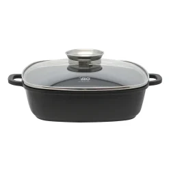 Alucast Servierpfanne mit Deckel "Dur Select" 28 x 28 cm