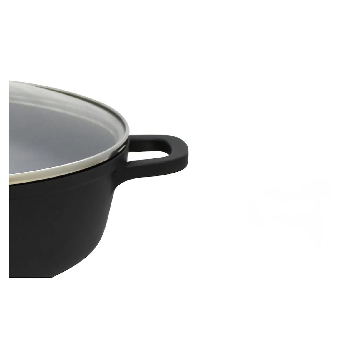 Alucast Servierpfanne mit Deckel "Dur Select" 28 cm