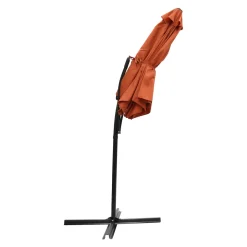 Ampel-Sonnenschirm Greenday braun