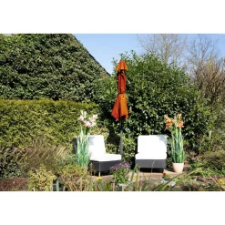 Ampel-Sonnenschirm Greenday braun