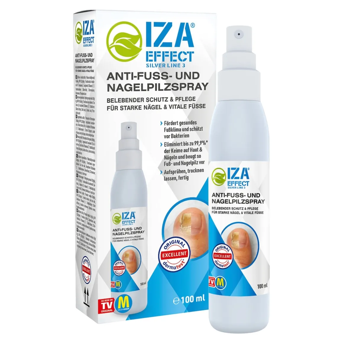 Anti-Fuss- und Nagelpilzspray, 100 ml