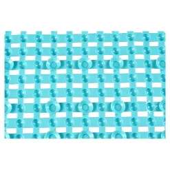 Badematte blau