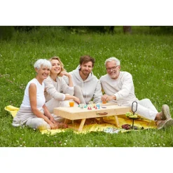 Bambus Spiel- und Puzzletisch