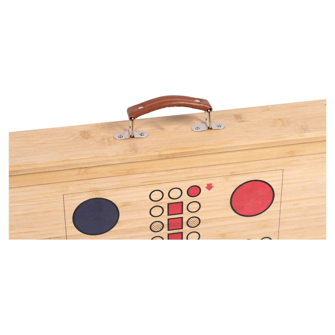 Bambus Spiel- und Puzzletisch "Magnet 4 in 1"