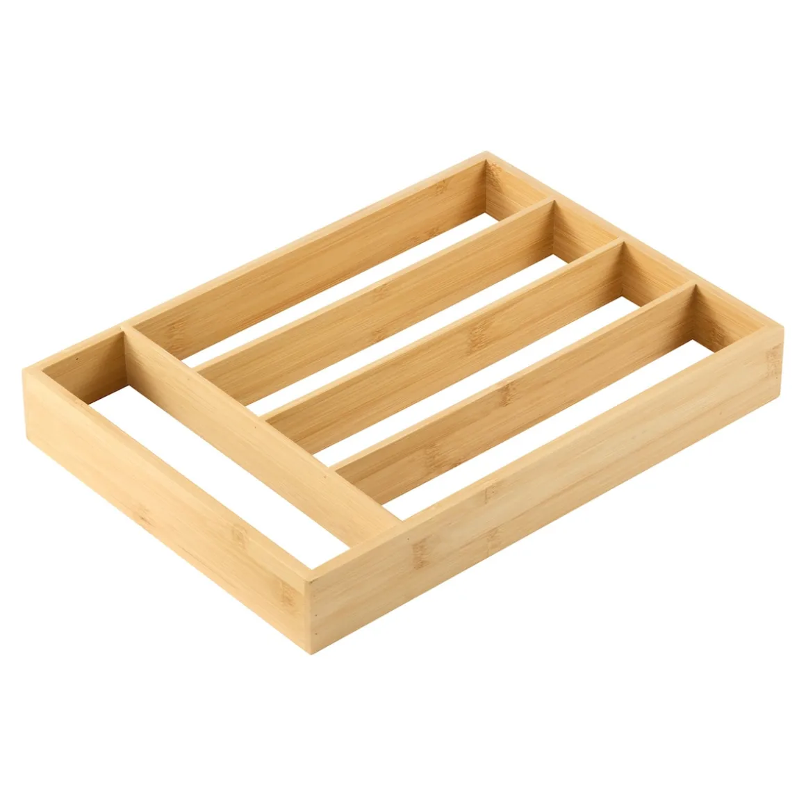 Bambus-Besteckkasten