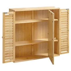 Bambus-Hängeschrank