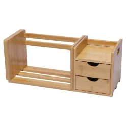 Bambus-Regal ausziehbar