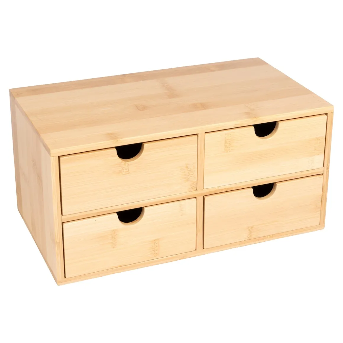 Bambus-Schubladen-Schränkchen