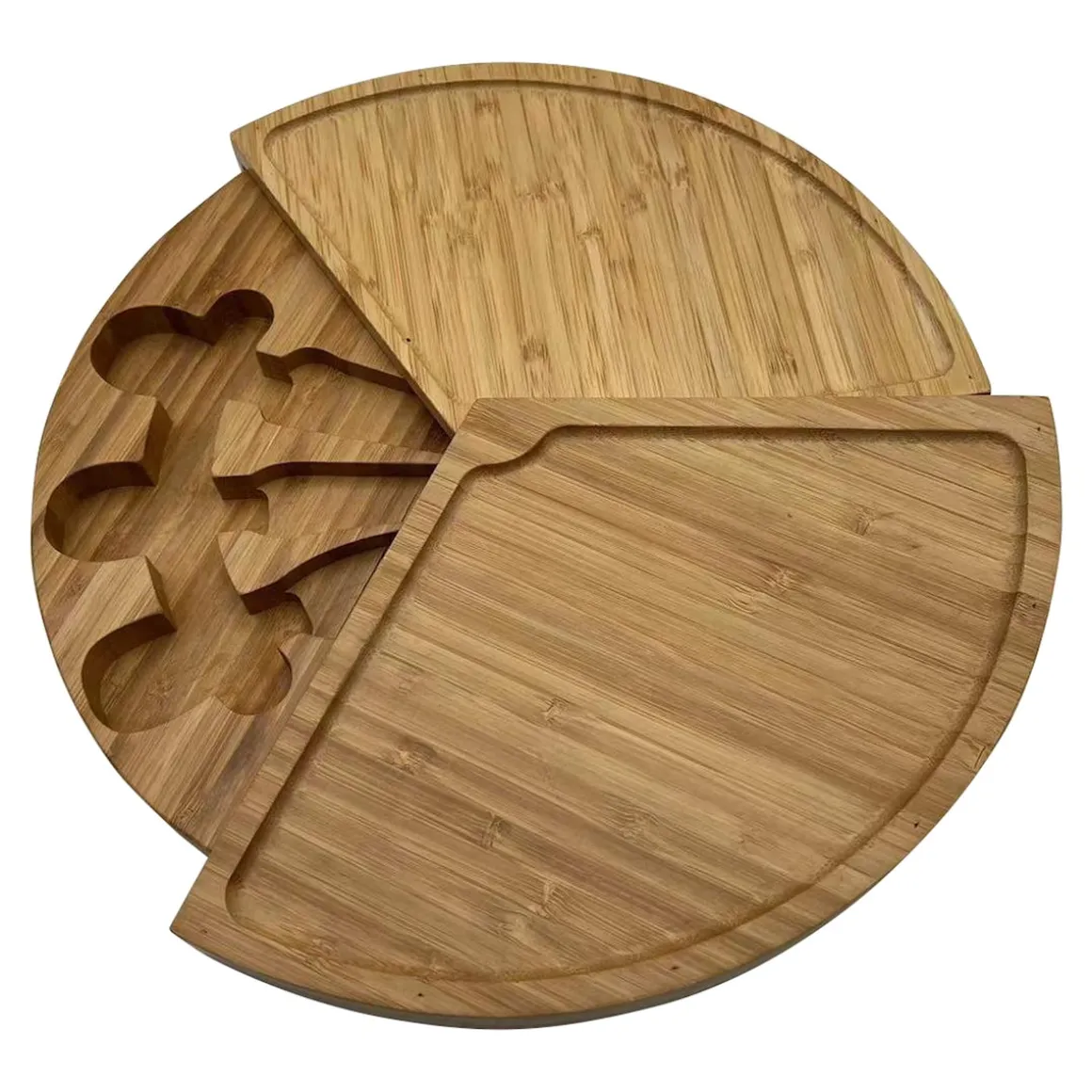 Bambus-Snack-Teller "Genial"