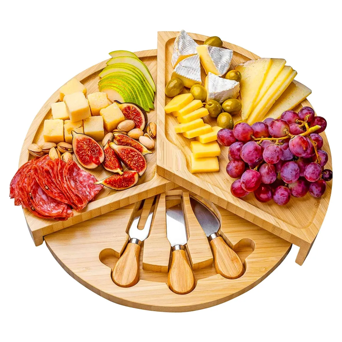 Bambus-Snack-Teller "Genial"