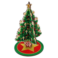 Bastel-Set, Crystal Art „Weihnachtsbaum“