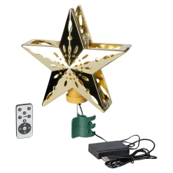 Baumspitze mit Decken-Lichtspiel