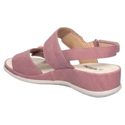 Bequem-Klettsandale „Daniela“ beere