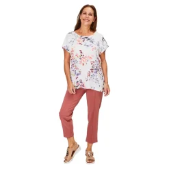 Bequem-Schlupfhose 7/8 „Elegant“ beere