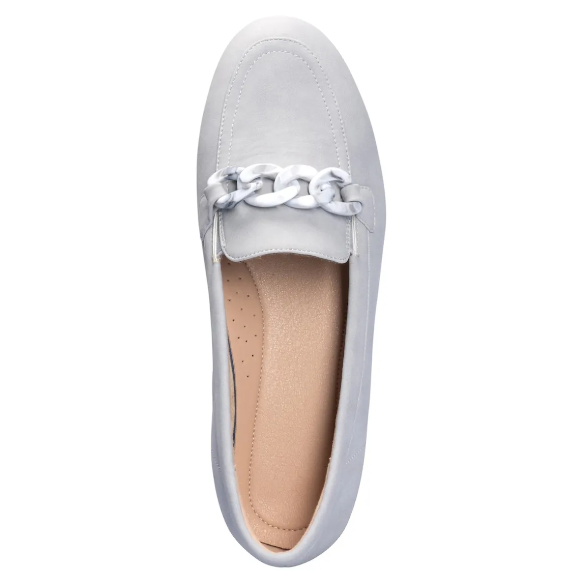 Bequem-Slipper „Diana“ blaugrau