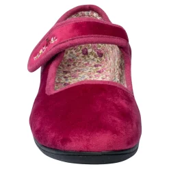 Übergangs-Hausschuhballerina „Rose“ mit Wechselsohle