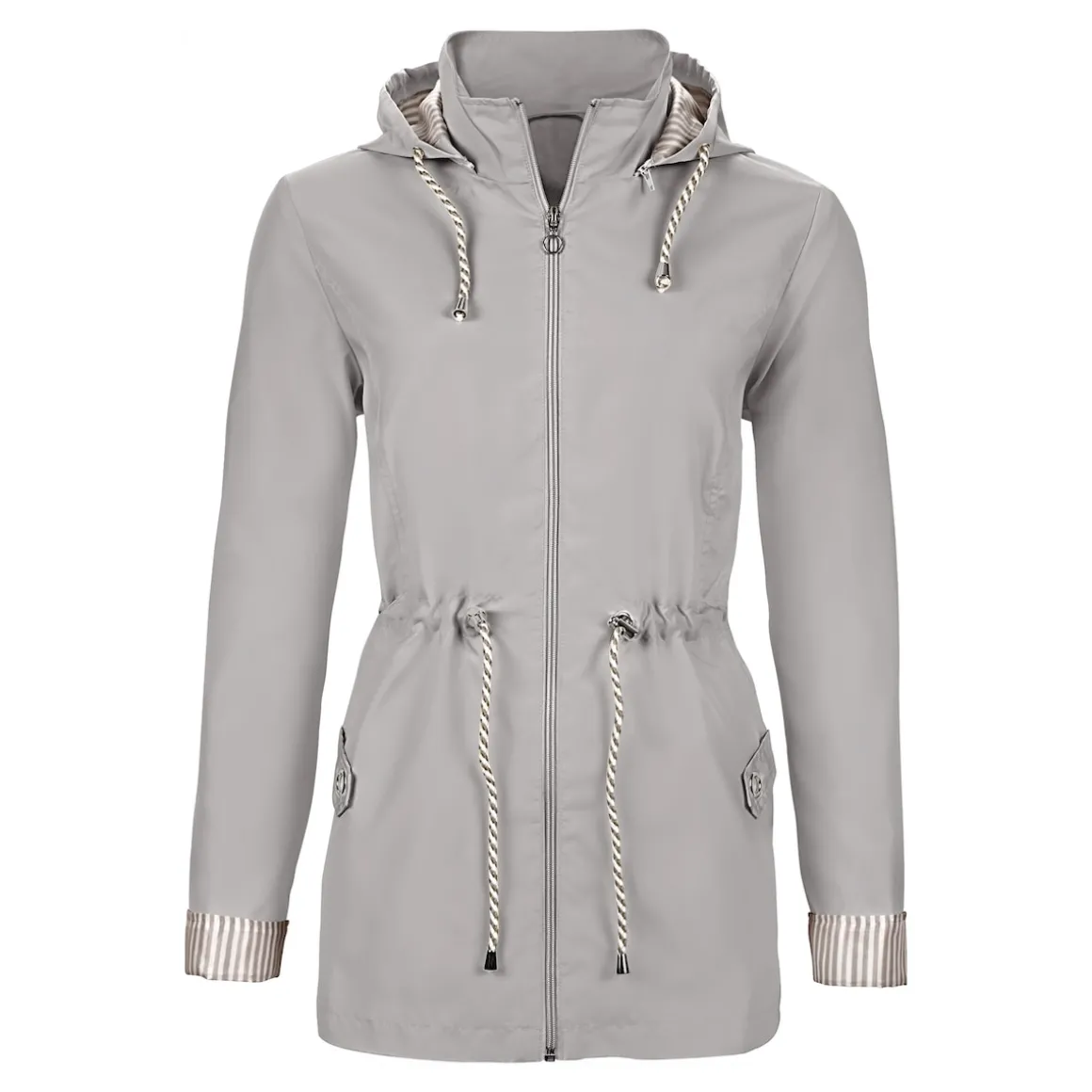 Übergangsjacke "Linda" steingrau