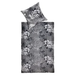 Bettwäsche "Cashmerelike", 2-teilig, 135x200 cm grau