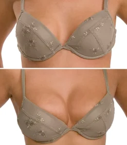 BH-Einlagen, zum aufpumpen, 1 Paar weiß