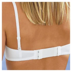 BH-Verlängerung, 3 Stück 1 Häkchen weiß