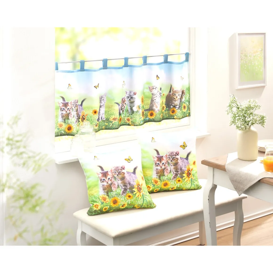 Bistrogardine „Katzen-Spielplatz“