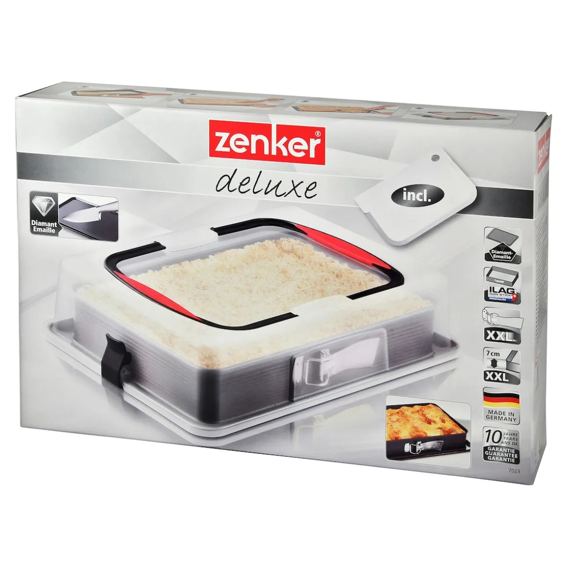 Blechkuchen Springform mit Haube