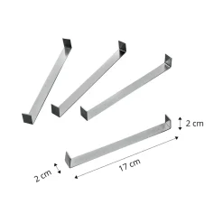 Blumenkasten-Klammern, 4 Stück