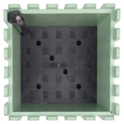 Blumentopf 2 in 1 „Landhaus“ eckig