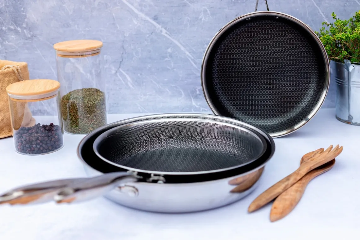 Bratpfanne, Edelstahl Hestia 1 x Pfanne