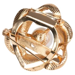 Brosche „Blütenperle“