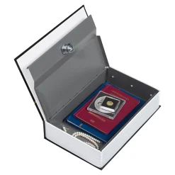 Buch-Tresor mit Schlüssel