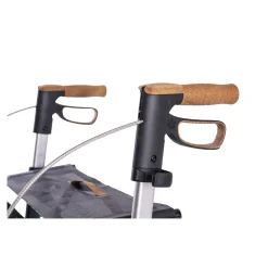 Carbon Rollator inklusive Tasche, faltbar British Racing Green