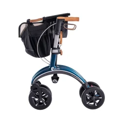 Carbon Rollator inklusive Tasche, faltbar Midnight Blue