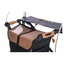 Carbon Rollator inklusive Tasche, faltbar Midnight Blue