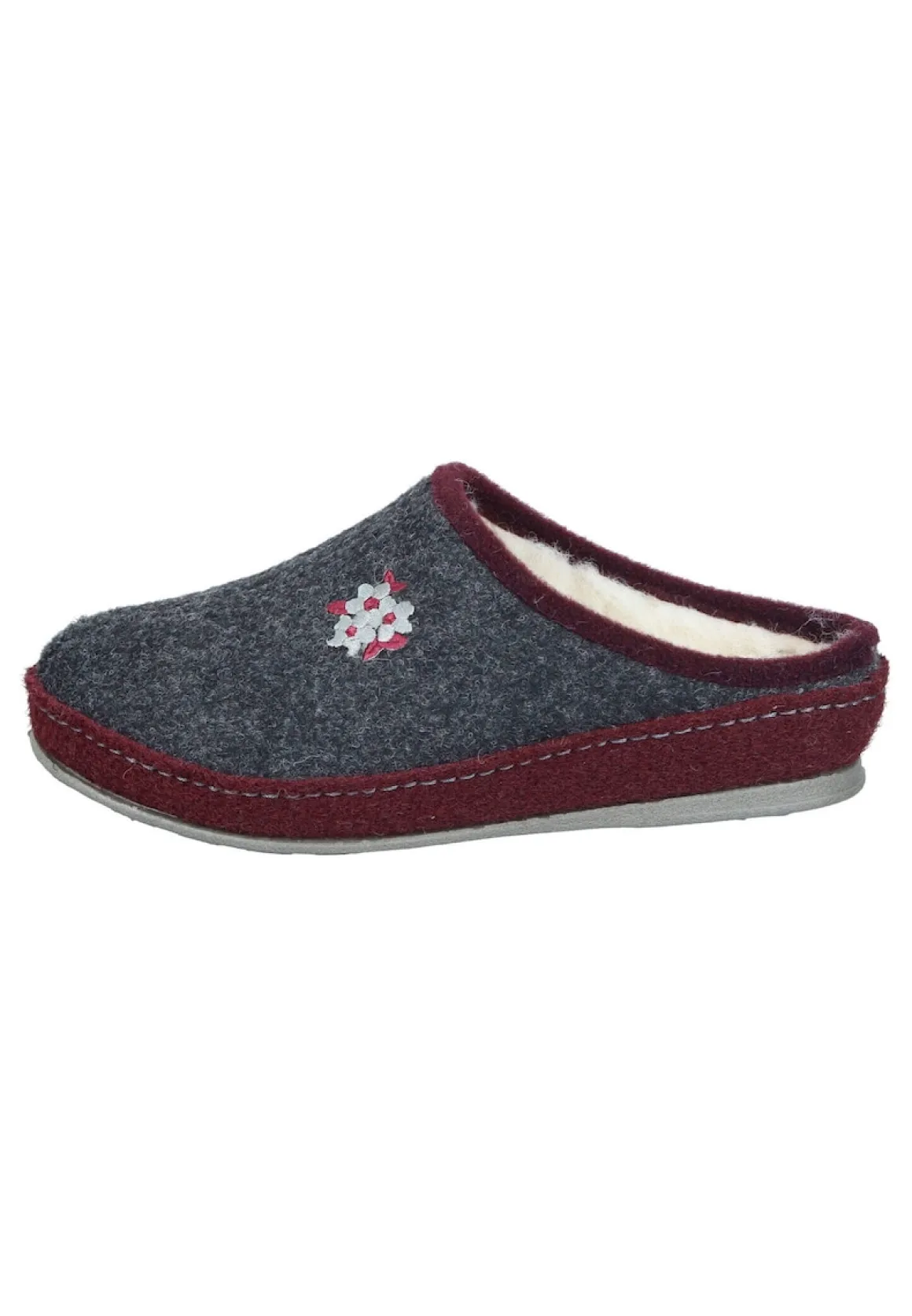 Damen Hausschuh grau