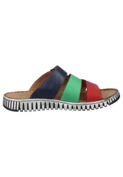 Damen Pantoletten blau