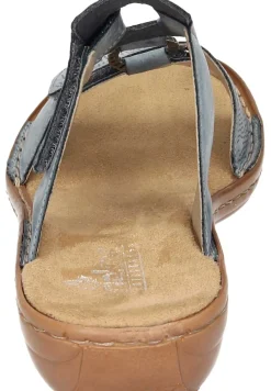 Damen Pantoletten blau