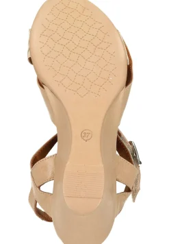 Damen Sandalen beige