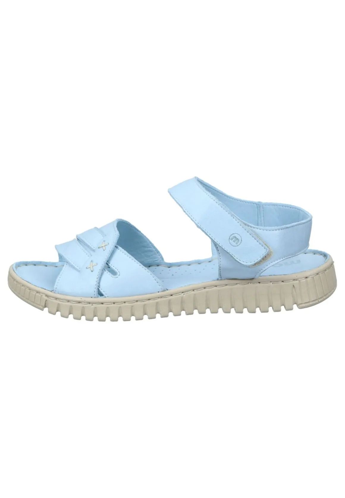 Damen Sandaletten hellblau