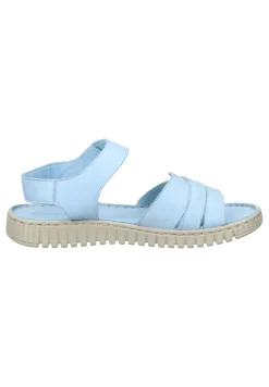 Damen Sandaletten hellblau