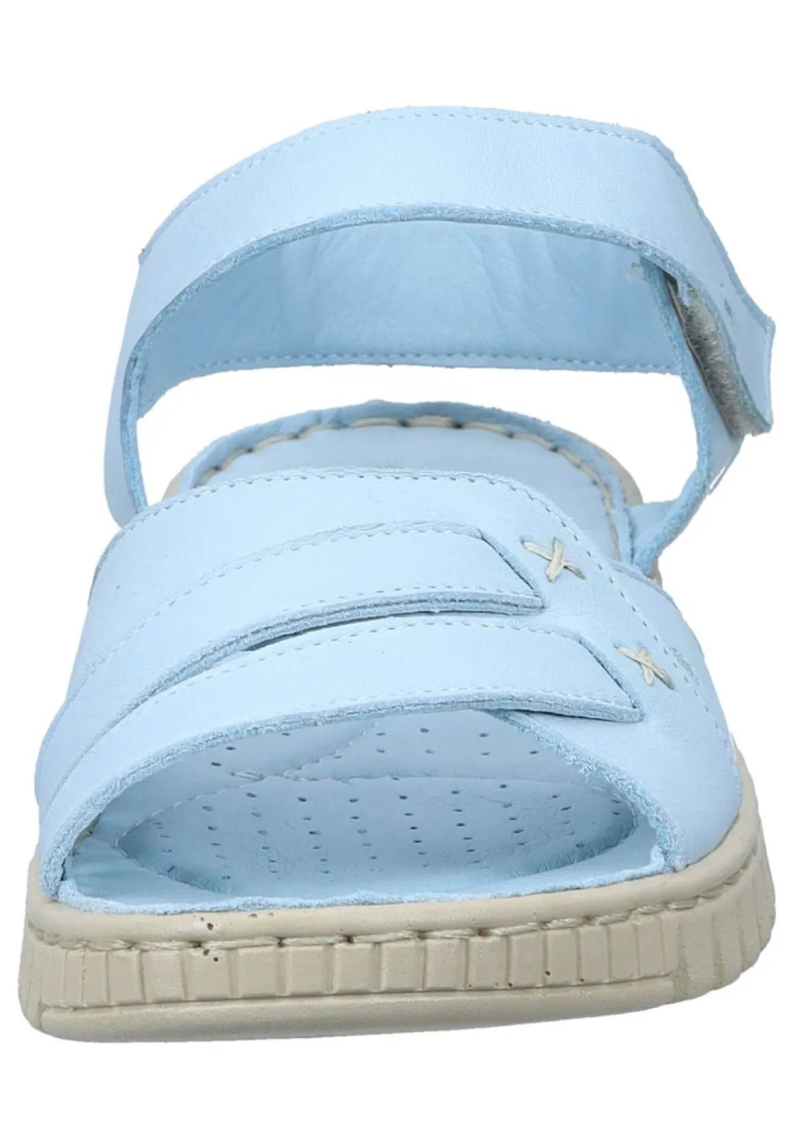 Damen Sandaletten hellblau