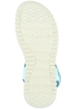 Damen Sandaletten hellblau