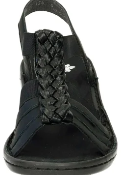 Damen Sandaletten schwarz