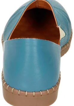 Damen Slipper blau