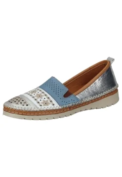 Damen Slipper silber