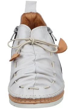 Damen Stiefeletten hellgrau