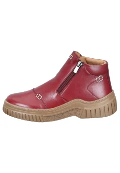 Damen Stiefeletten rot