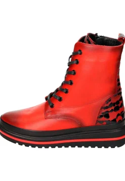 Damen Stiefeletten rot